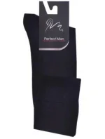 Hladké pánské podkolenky s elastanem Hladké pánské podkolenky s elastanem