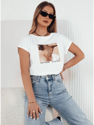 FALCI dámské tričko bílé FashionStreet RY2398