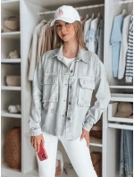 Dámská přechodná bunda v jedné velikosti ve světle šedé barvě STRASHINE FashionStreet TY4845 Dámská přechodná bunda v jedné velikosti ve světle šedé barvě STRASHINE FashionStreet TY4845