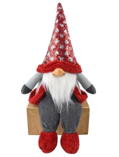 VÁNOČNÍ TRPASLÍK SEDÍCÍ 92CM