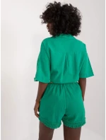 DHJ šortky SN 5536.34X zelená DHJ šortky SN 5536.34X zelená