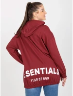 Mikina RV BL 8277.28 bordó Mikina RV BL 8277.28 bordó