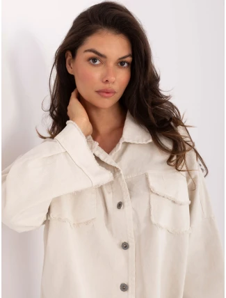 IT KS košile FL5779.87 světle béžová