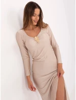 Šaty IT SK 21619.97 béžové Šaty IT SK 21619.97 béžové