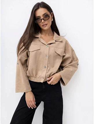 Bunda MI KR 931733.99 v barvě camel