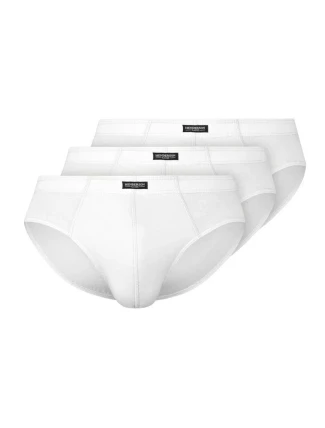 Pánské slipy CLASSIC 3P 1446-K121 Bílé - Henderson