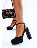 Sandály na podpatku model 173741 Step in style Sandály na podpatku model 173741 Step in style