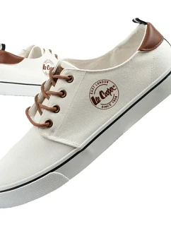 Lee Cooper pánské sportovní boty trenéři módní bílé pohodlné