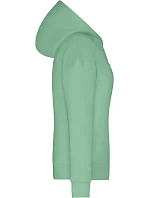 Daiber 8033 Dámská mikina s kapucí "Lounge" 02.8033 jade green
