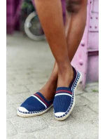 Espadrilky Na Pletené Podrážce Big Star HH274483 Tmavě Modre