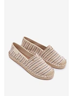 Dámské espadrilky Wrangler 20261079.97H Béžové Dámské espadrilky Wrangler 20261079.97H Béžové