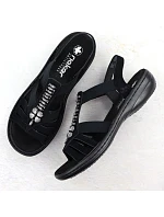 Dámské sandály Romansh černé Rieker 60806-00