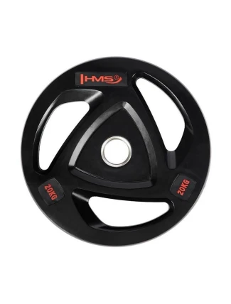 HMS olympijská velikost 20 kg TOX20 pogumovaná deska 17-61-095