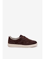 Sneakersy z veluru Vinceza 95400 Čokoládové