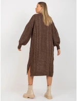 Dámský svetr LC SW 8032 hnědý