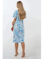 Noční košile Blue Peony - Momenti Per Me