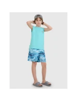 Chlapecké plážové šortky boardshorts 4F 4FJWSS25UBDSM118-90A