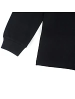 Dívčí tričko s dlouhým rukávem 4F F460 deep black 4FJWMM00TLONF460 20S