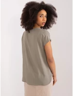 Halenka D73761Z10978Q khaki barva