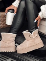 Dámské khaki boty SOFTWALK FashionStreet ZY0562