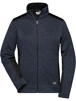 Daiber JN 861 Dámská pracovní pletená fleece bunda - Strong 02.0861 carbon melange/black Daiber JN 861 Dámská pracovní pletená fleece bunda - Strong 02.0861 carbon melange/black