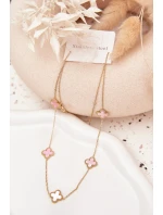 Nerezový řetízek z růžového zlata
