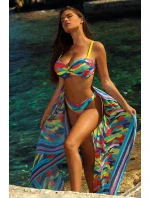 Dvoudílné plavky Caribbean4  S730 žlutá-mix - Self