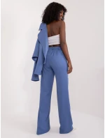 Dámské kalhoty LK SP 509579.22 Modrá jeans - Lakerta Dámské kalhoty LK SP 509579.22 Modrá jeans - Lakerta