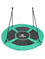 ZAHRADNÍ HOUPAČKA ČAPÍ HNÍZDO 110CM XXXL ZELENÁ