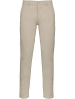 Kariban K 740 Pánské chino kalhoty 20.K740 beige
