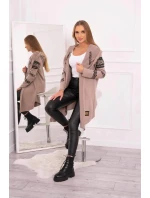 Dámský cardigan - béžový