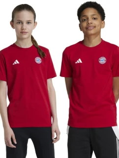Dětské tričko adidas FC Bayern Mnichov červené IT4138