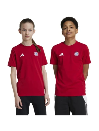 Dětské tričko adidas FC Bayern Mnichov červené IT4138
