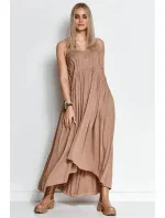 Dámské šaty M648 - Makadamia