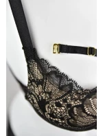 Dámská podprsenka JULIA PUSH 19167 černo/béžová - Mediolano Dámská podprsenka JULIA PUSH 19167 černo/béžová - Mediolano