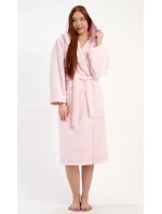 Dámský župan dlouhý s kapucí Michaela