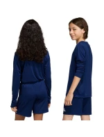 Adidas Entrada 26 dětské tričko s dlouhým rukávem tmavě modré KF5877