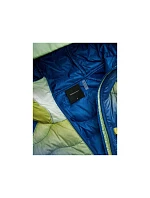 Pánská péřová bunda PEAK PERFORMANCE M Helium Aop Down Hybrid Hood, barva: vícebarevná
