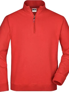 Daiber JN 352 Mikina s 1/4 zipem 02.0352 red