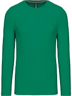 Kariban K 359 Pánské tričko s dlouhým rukávem 20.K359 kelly green