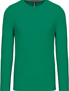 Kariban K 359 Pánské tričko s dlouhým rukávem 20.K359 kelly green