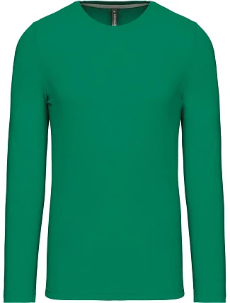 Kariban K 359 Pánské tričko s dlouhým rukávem 20.K359 kelly green