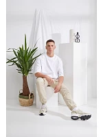 Build your Brand BY 193 Pánské oversize tričko "Huge Tee" 56.0193 white sand Build your Brand BY 193 Pánské oversize tričko "Huge Tee" 56.0193 white sand