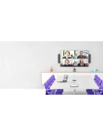 Vysílač a přijímač Logitech Swytch AV Černá, fialová