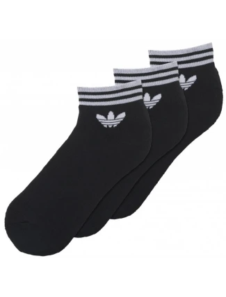 Adidas ORIGINALS Trefoil Ankle Stripes ponožky 3pack AZ5523
