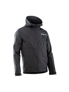 Cyklistická bunda NORTHWAVE Easy Out Softshell Jacket, černá