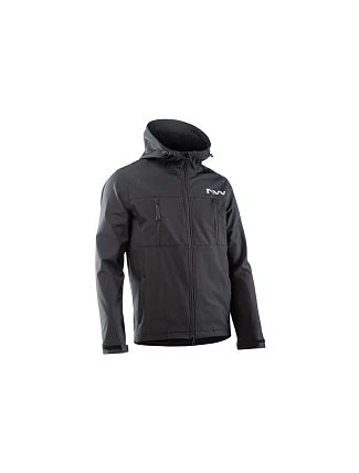 Cyklistická bunda NORTHWAVE Easy Out Softshell Jacket, černá Cyklistická bunda NORTHWAVE Easy Out Softshell Jacket, černá