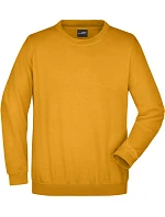 Daiber JN 40 Mikina z těžké bavlny 02.0040 gold yellow