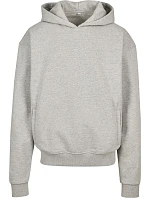 Build your Brand BY 268 Mikina s kapucí z těžké bavlny "Ultra Heavy" 56.0268 heather grey Build your Brand BY 268 Mikina s kapucí z těžké bavlny "Ultra Heavy" 56.0268 heather grey