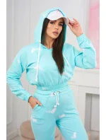 Sada s potiskem pistole mint